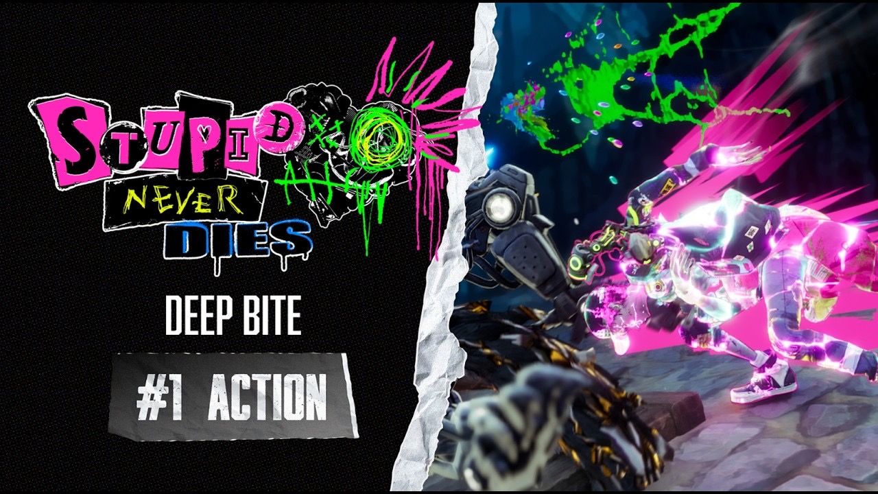 Stupid Never Dies — DEEP BITE #1: Action — official video cover